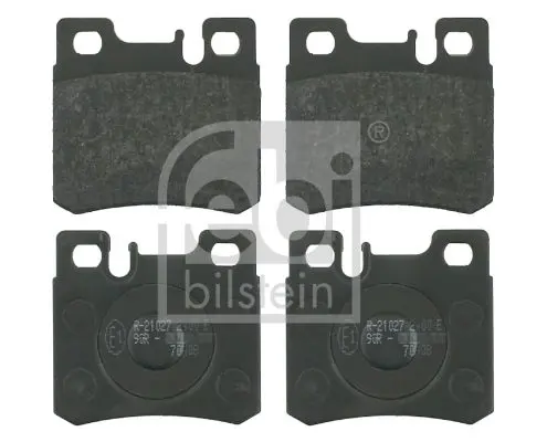 Handler.Part Brake pad set, disc brake Febi 16153 1