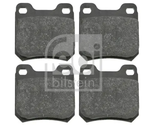 Handler.Part Brake pad set, disc brake Febi 16155 1