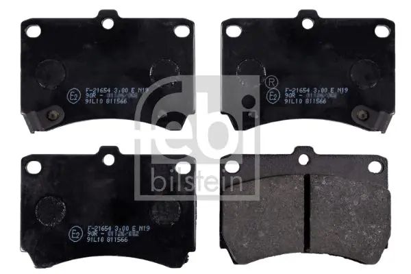 Handler.Part Brake pad set, disc brake Febi 16152 1