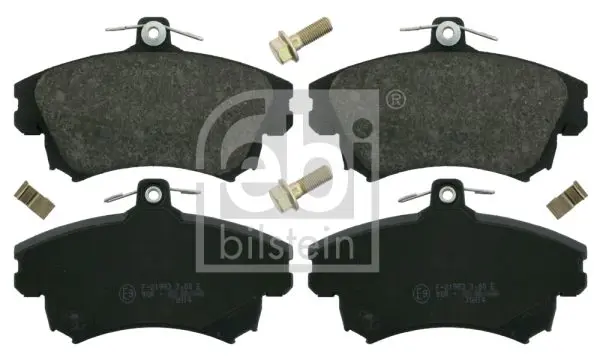 Handler.Part Brake pad set, disc brake Febi 16214 1