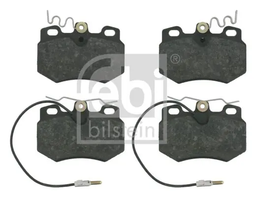 Handler.Part Brake pad set, disc brake Febi 16242 1