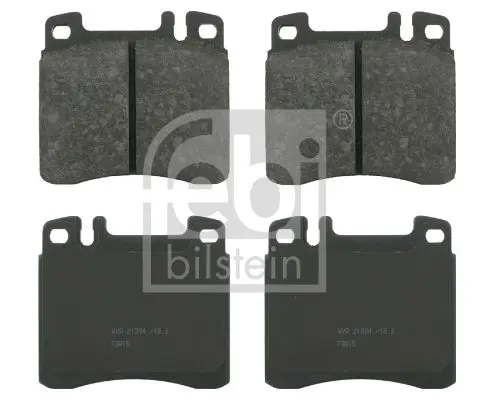 Handler.Part Brake pad set, disc brake Febi 16249 1