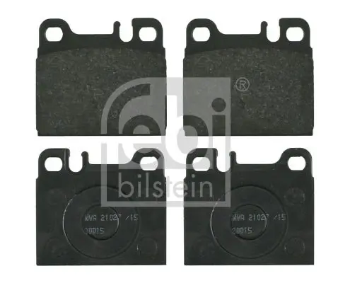 Handler.Part Brake pad set, disc brake Febi 16254 1