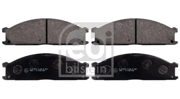 Handler.Part Brake pad set, disc brake Febi 16265 1