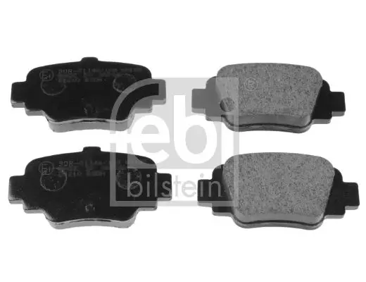 Handler.Part Brake pad set, disc brake Febi 16269 1