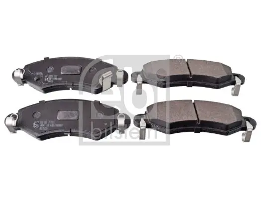 Handler.Part Brake pad set, disc brake Febi 16387 1