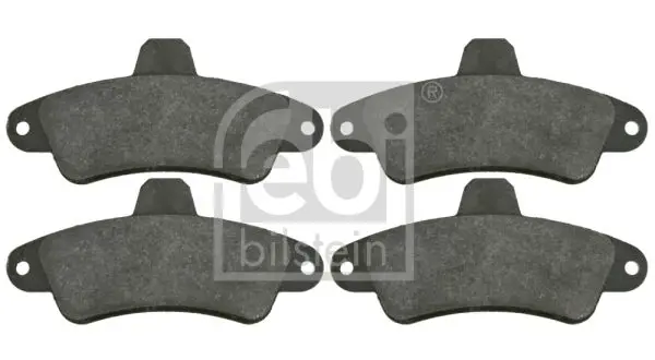 Handler.Part Brake pad set, disc brake Febi 16393 1