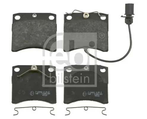 Handler.Part Brake pad set, disc brake Febi 16463 1