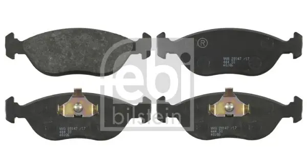 Handler.Part Brake pad set, disc brake Febi 16470 1