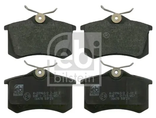 Handler.Part Brake pad set, disc brake Febi 16478 1