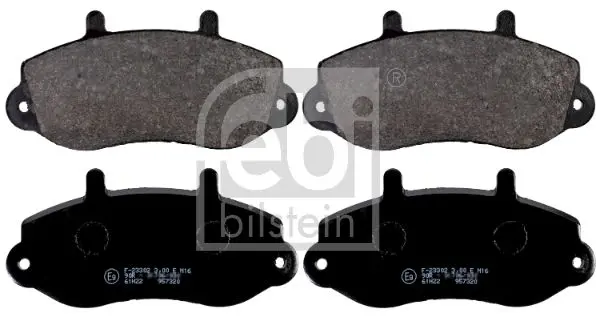 Handler.Part Brake pad set, disc brake Febi 16494 1