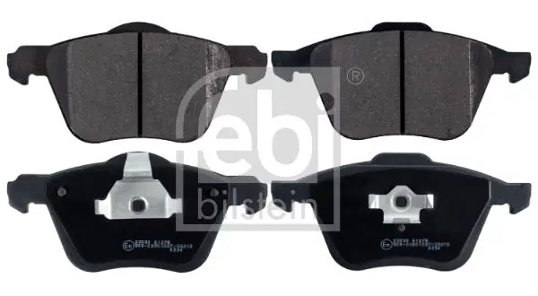 Handler.Part Brake pad set, disc brake Febi 16504 1