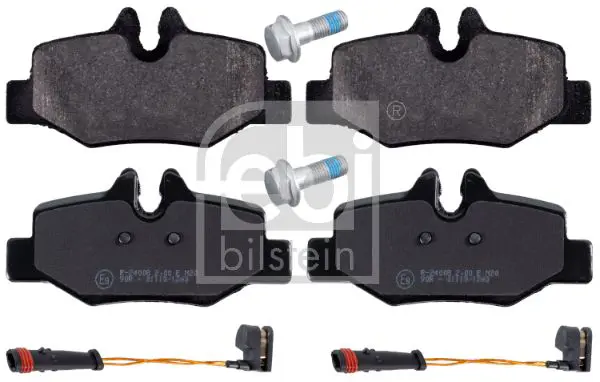 Handler.Part Brake pad set, disc brake Febi 16535 1