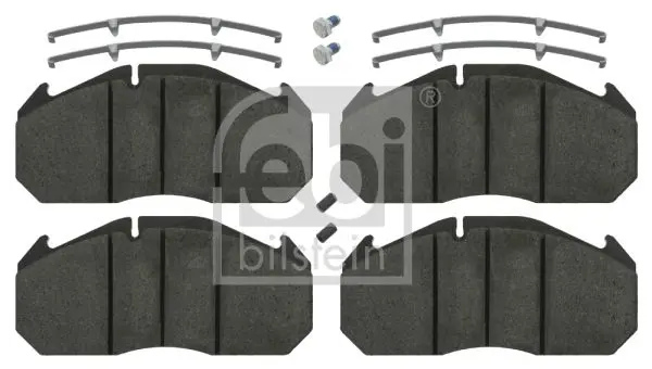 Handler.Part Brake pad set, disc brake Febi 16567 1