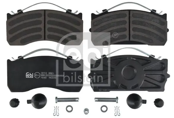 Handler.Part Brake pad set, disc brake Febi 16592 1