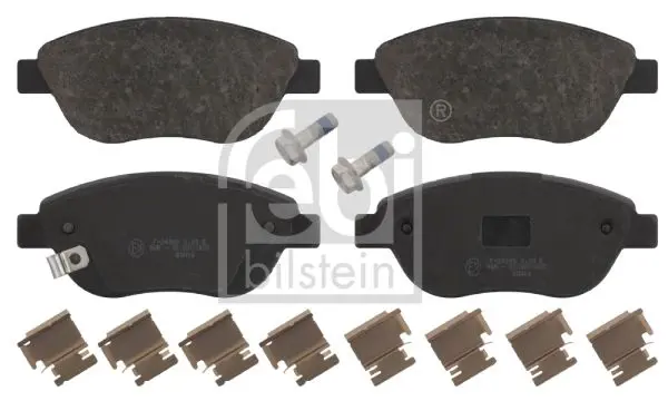 Handler.Part Brake pad set, disc brake Febi 16630 1