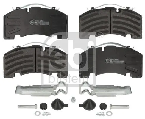 Handler.Part Brake pad set, disc brake Febi 16608 1