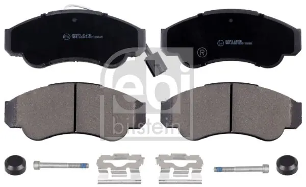 Handler.Part Brake pad set, disc brake Febi 16663 1