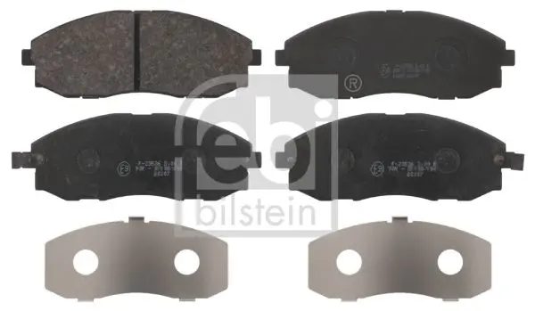 Handler.Part Brake pad set, disc brake Febi 16680 1