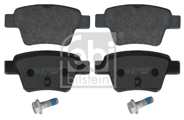 Handler.Part Brake pad set, disc brake Febi 16715 1