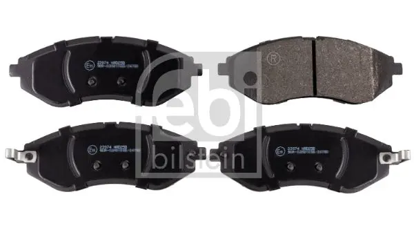 Handler.Part Brake pad set, disc brake Febi 16721 1