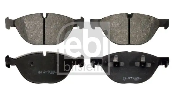 Handler.Part Brake pad set, disc brake Febi 16730 1