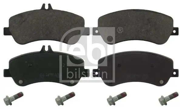 Handler.Part Brake pad set, disc brake Febi 16808 1