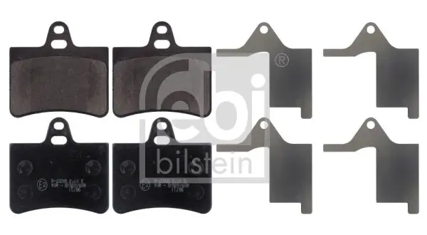 Handler.Part Brake pad set, disc brake Febi 16832 1