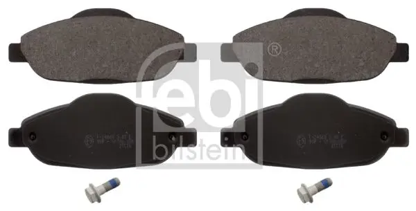 Handler.Part Brake pad set, disc brake Febi 16844 1