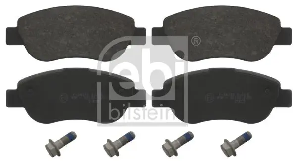 Handler.Part Brake pad set, disc brake Febi 16857 1