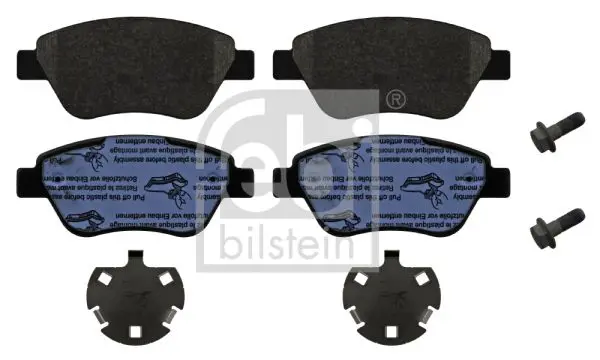 Handler.Part Brake pad set, disc brake Febi 16859 1