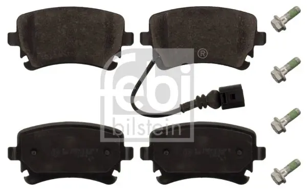 Handler.Part Brake pad set, disc brake Febi 16860 1