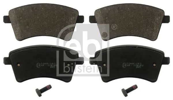 Handler.Part Brake pad set, disc brake Febi 16896 1