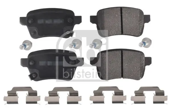 Handler.Part Brake pad set, disc brake Febi 16903 1