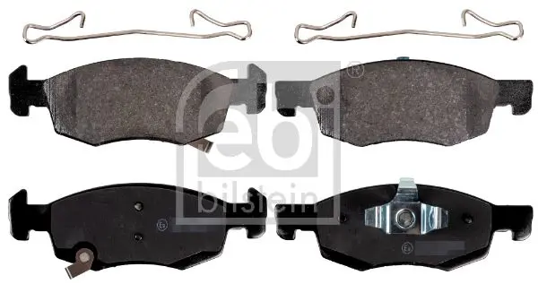 Handler.Part Brake pad set, disc brake Febi 16907 1