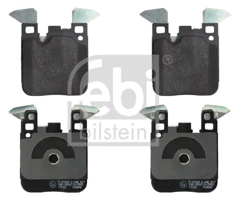 Handler.Part Brake pad set, disc brake Febi 16909 1