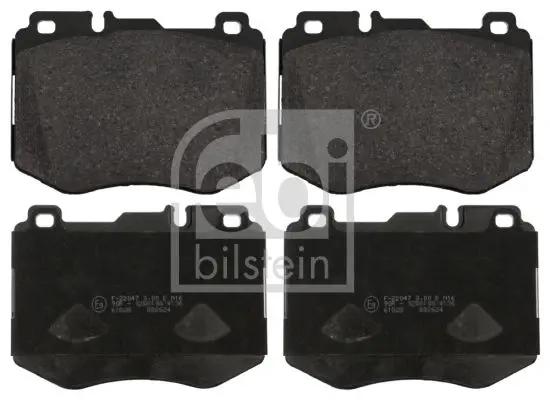 Handler.Part Brake pad set, disc brake Febi 16986 1