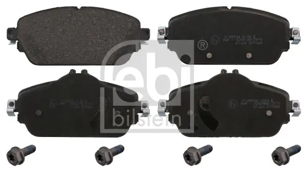 Handler.Part Brake pad set, disc brake Febi 16988 1