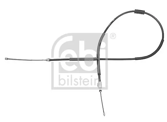 Handler.Part Cable, parking brake Febi 17913 1