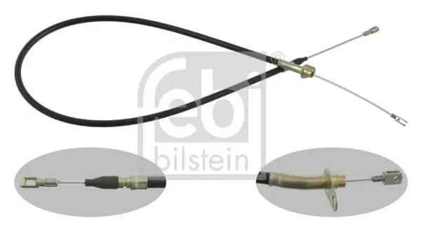 Handler.Part Cable, parking brake Febi 18115 1