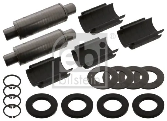 Handler.Part Mounting kit, control lever Febi 18393 1