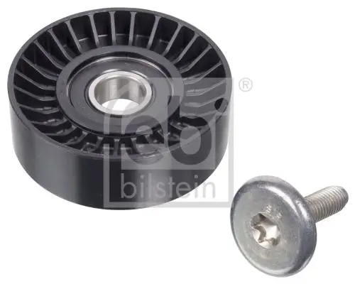 Handler.Part Deflection/guide pulley, v-ribbed belt Febi 19357 1