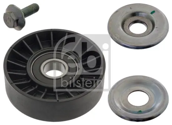 Handler.Part Deflection/guide pulley, v-ribbed belt Febi 19486 1