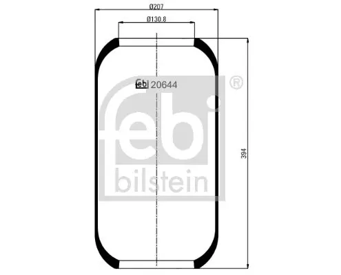 Handler.Part Boot, air suspension Febi 20644 1