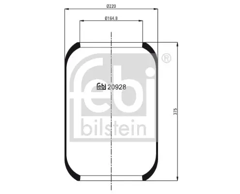 Handler.Part Boot, air suspension Febi 20928 1