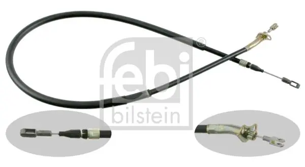 Handler.Part Cable, parking brake Febi 21263 1