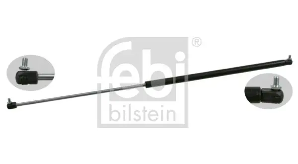 Handler.Part Gas spring, air deflector Febi 19709 1