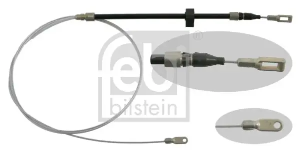 Handler.Part Cable, parking brake Febi 27974 1