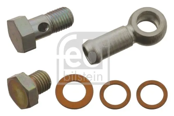 Handler.Part Attachment parts set, thermostat housing Febi 30077 1