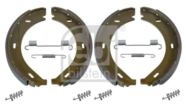 Handler.Part Brake shoe set, parking brake Febi 31150 1